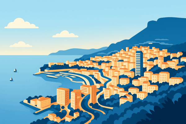 Illustration de Monaco Illustration de Monaco